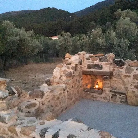 Chaihoutes Stone Into Olive Farm In Zia Villa
