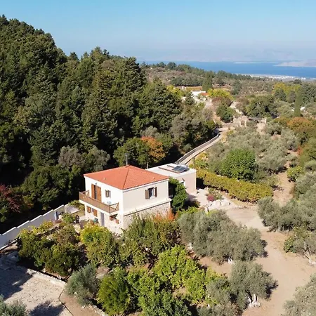 Villa Chaihoutes Stone Into Olive Farm In Zia Agios Dimitrios (Kos)